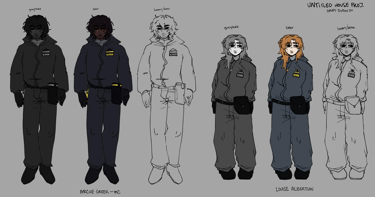 Character Reference - Greer &amp; Louise