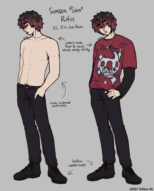 Character Reference - Sam